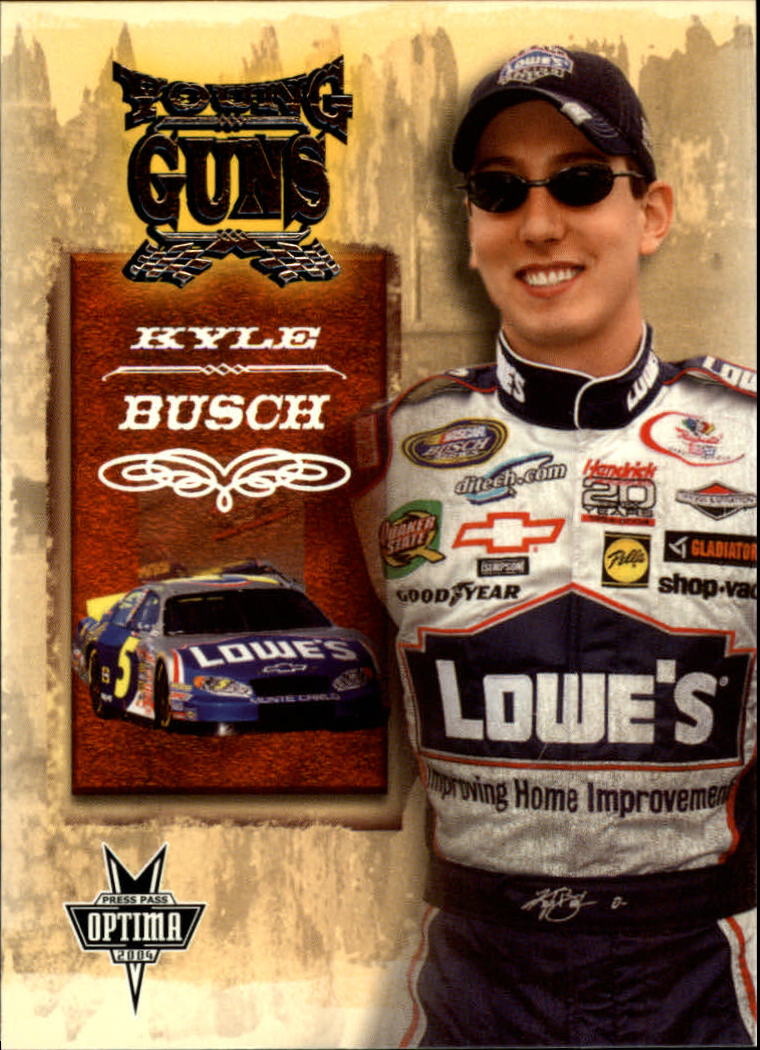 2004 Press Pass Optima #54 Kyle Busch YG RC