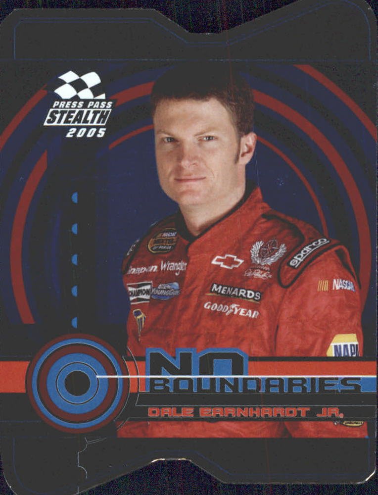 2005 Press Pass Stealth No Boundaries #NB15 Dale Earnhardt Jr.