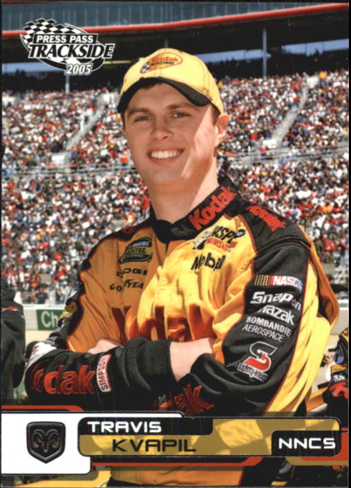 2005 Press Pass Trackside #15 Travis Kvapil CRC