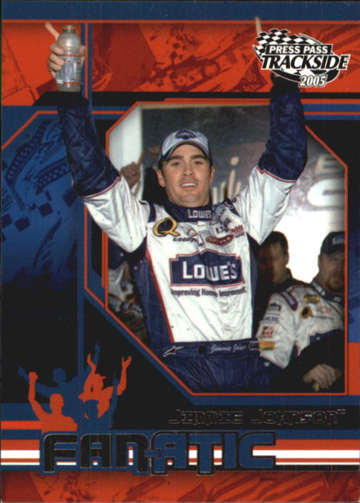 2005 Press Pass Trackside #96 Jimmie Johnson F