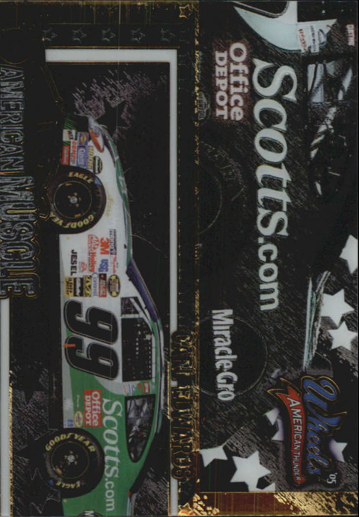 2005 Wheels American Thunder American Muscle #AM5 Carl Edwards