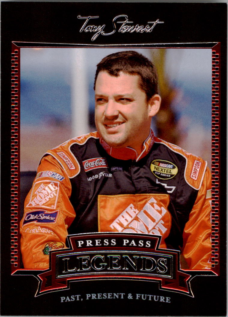 2005 Press Pass Legends #29 Tony Stewart