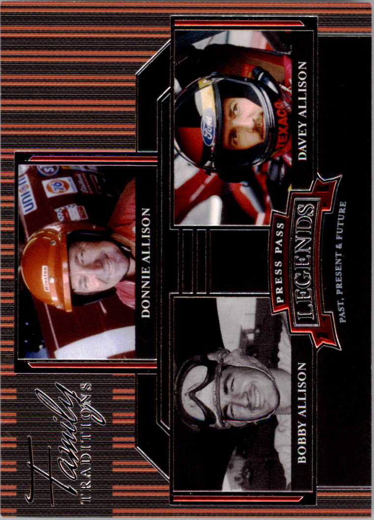 2005 Press Pass Legends #48 Do.Allison/B.Allison/D.Allison FT