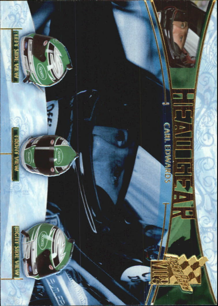 2005 VIP Head Gear #8 Carl Edwards