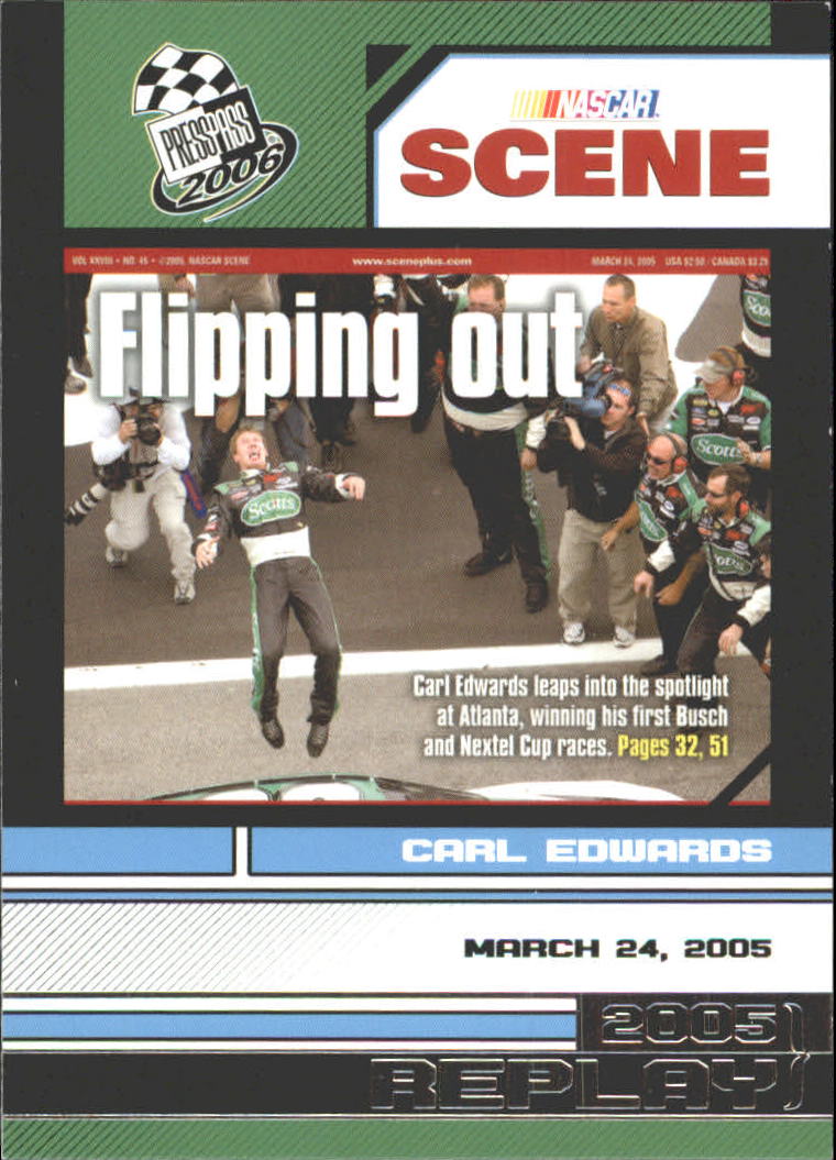 2006 Press Pass #87 Carl Edwards NS