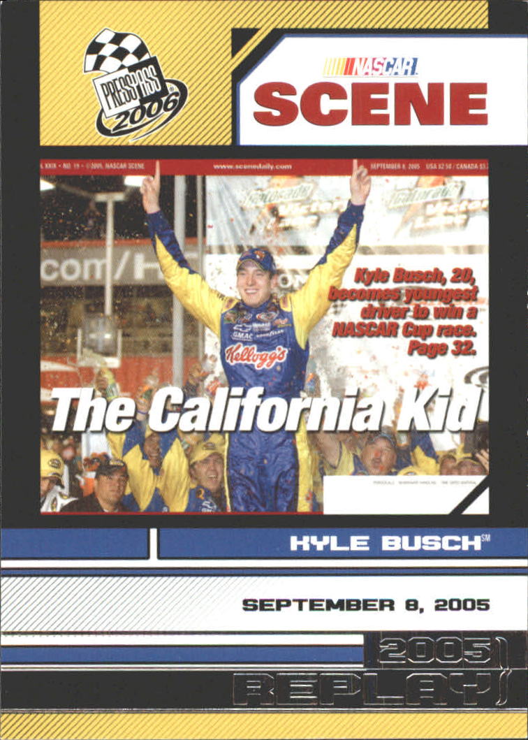 2006 Press Pass #96 Kyle Busch NS front image