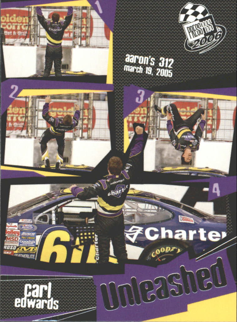 2006 Press Pass #101 Carl Edwards U