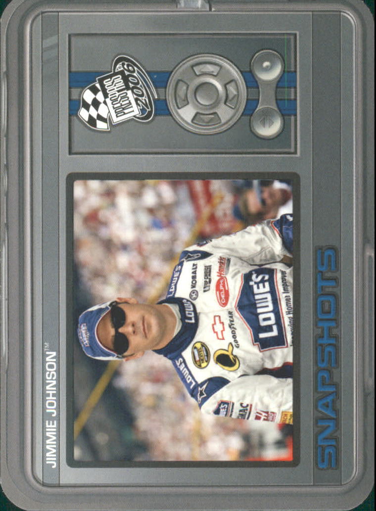 2006 Press Pass Snapshots #SN7 Jimmie Johnson