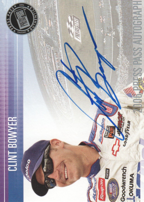 2006 Press Pass Autographs #5 Clint Bowyer NBS