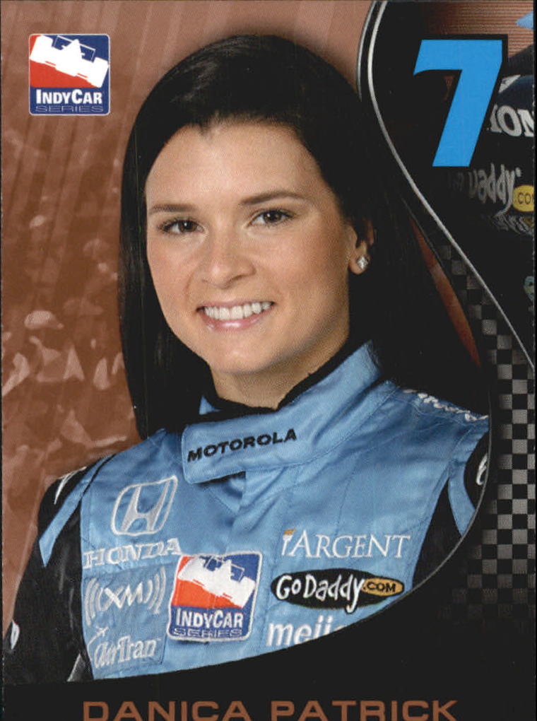 2007 Rittenhouse IRL #1 Danica Patrick RC front image