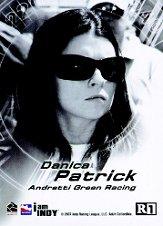 2007 Rittenhouse IRL Shades of Victory #R1 Danica Patrick back image