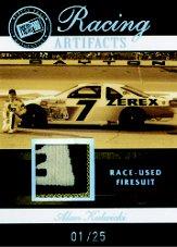 2007 Press Pass Legends Racing Artifacts Firesuit Patch #AKF Alan Kulwicki
