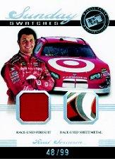 2007 Press Pass Legends Sunday Swatches Silver #RSSS Reed Sorenson