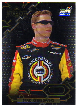 2009 Press Pass Stealth #19 Brad Keselowski CRC
