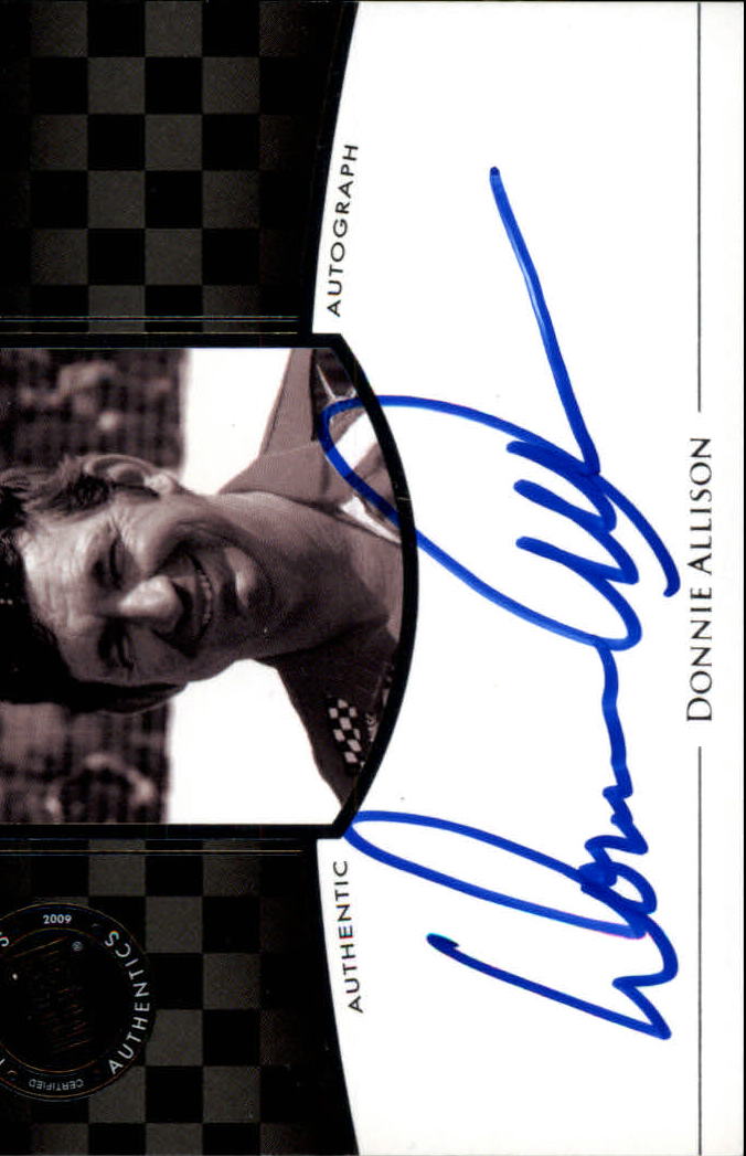 2009 Press Pass Legends Autographs #2 Donnie Allison
