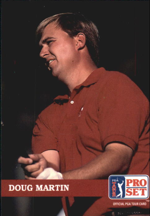 1992 Pro Set #155 Doug Martin RC