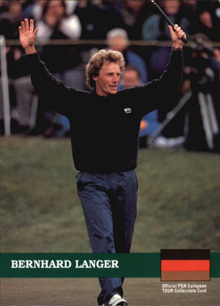 1992 Pro Set #E11 Bernhard Langer RC