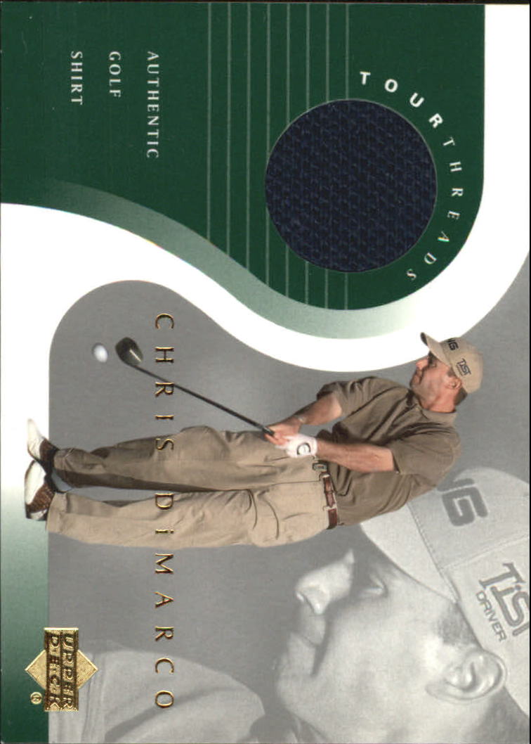 2001 Upper Deck Tour Threads #TTCD Chris DiMarco