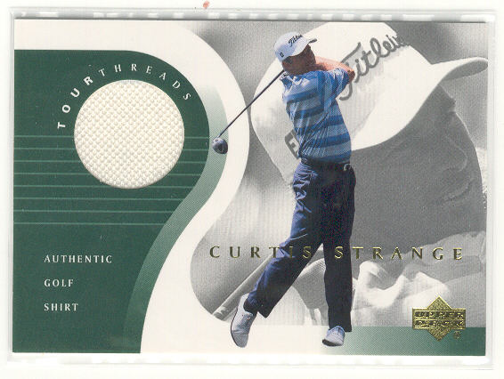 2001 Upper Deck Tour Threads #TTCS Curtis Strange