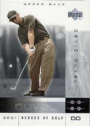2001 Upper Deck Heroes of Golf National Convention Promos #2DD David Duval