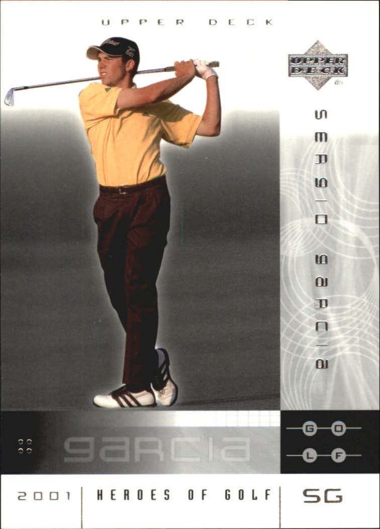 2001 Upper Deck Heroes of Golf National Convention Promos #3SG Sergio Garcia