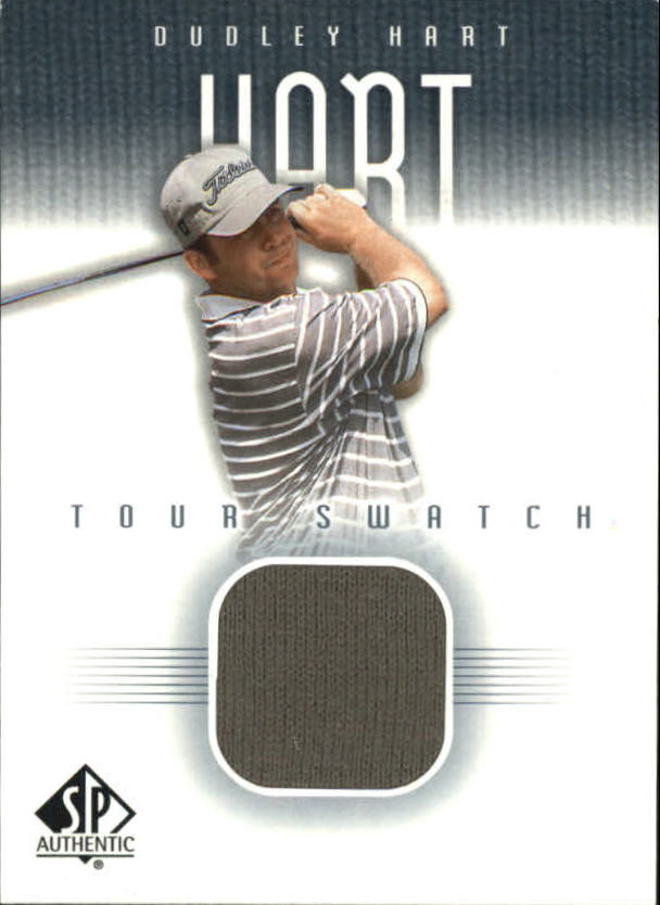2001 SP Authentic Tour Swatch #DHTS Dudley Hart