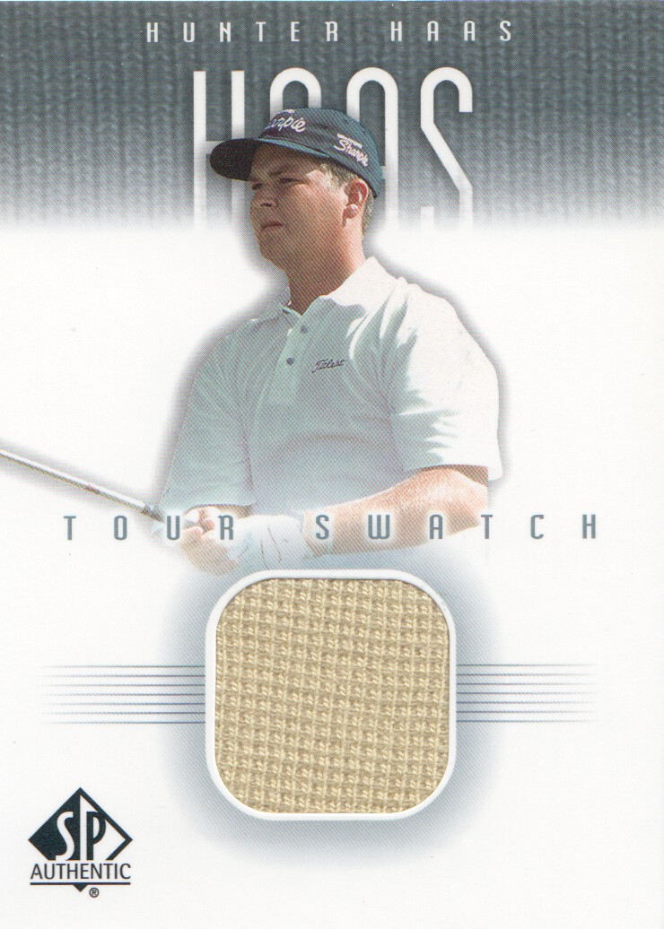 2001 SP Authentic Tour Swatch #HHTS Hunter Haas