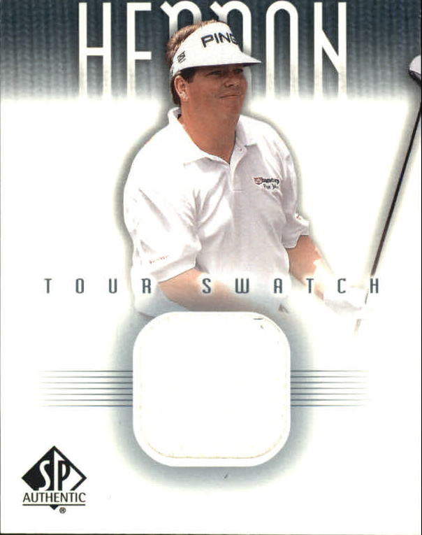 2001 SP Authentic Tour Swatch #THTS Tim Herron