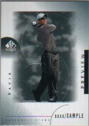2001 SP Authentic Preview #22 David Duval STAR