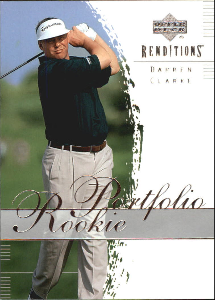2003 Upper Deck Renditions #12 Darren Clarke RP RC