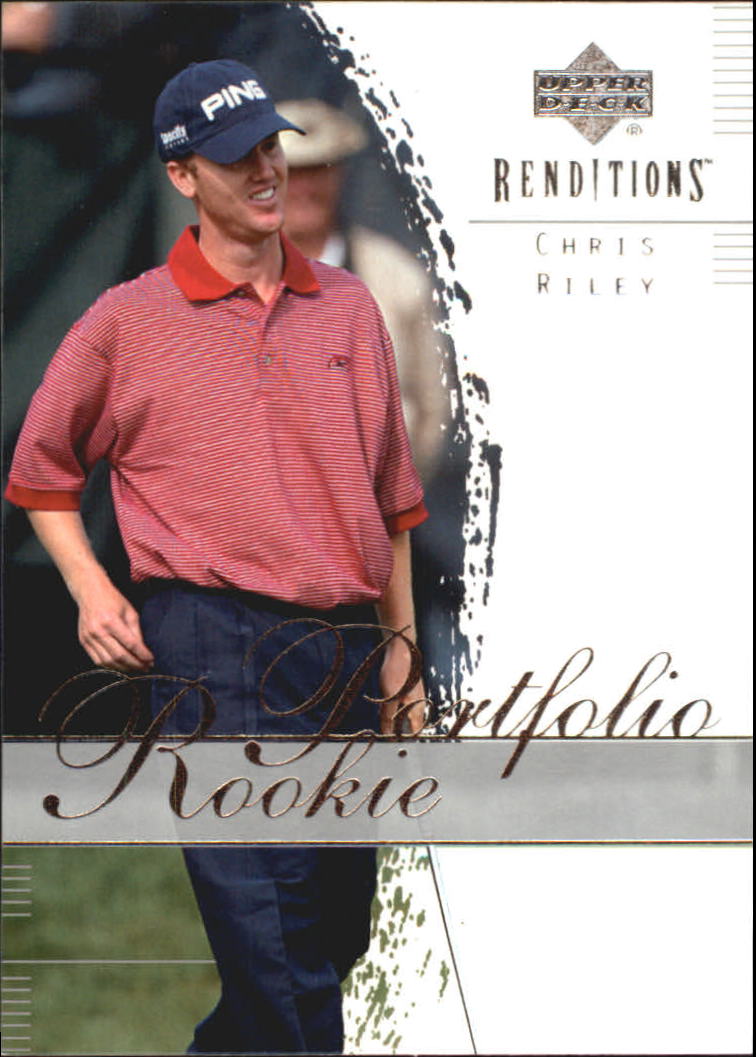 2003 Upper Deck Renditions #16 Chris Riley RP RC