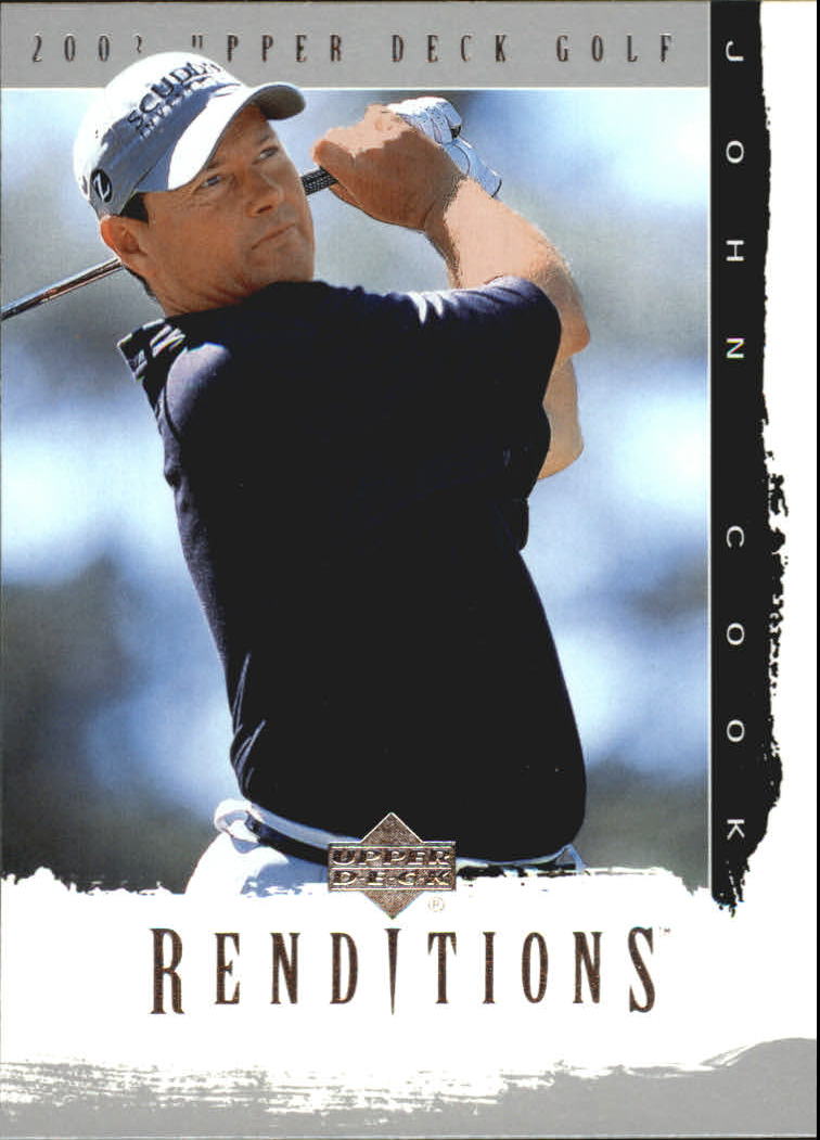 2003 Upper Deck Renditions #25 John Cook