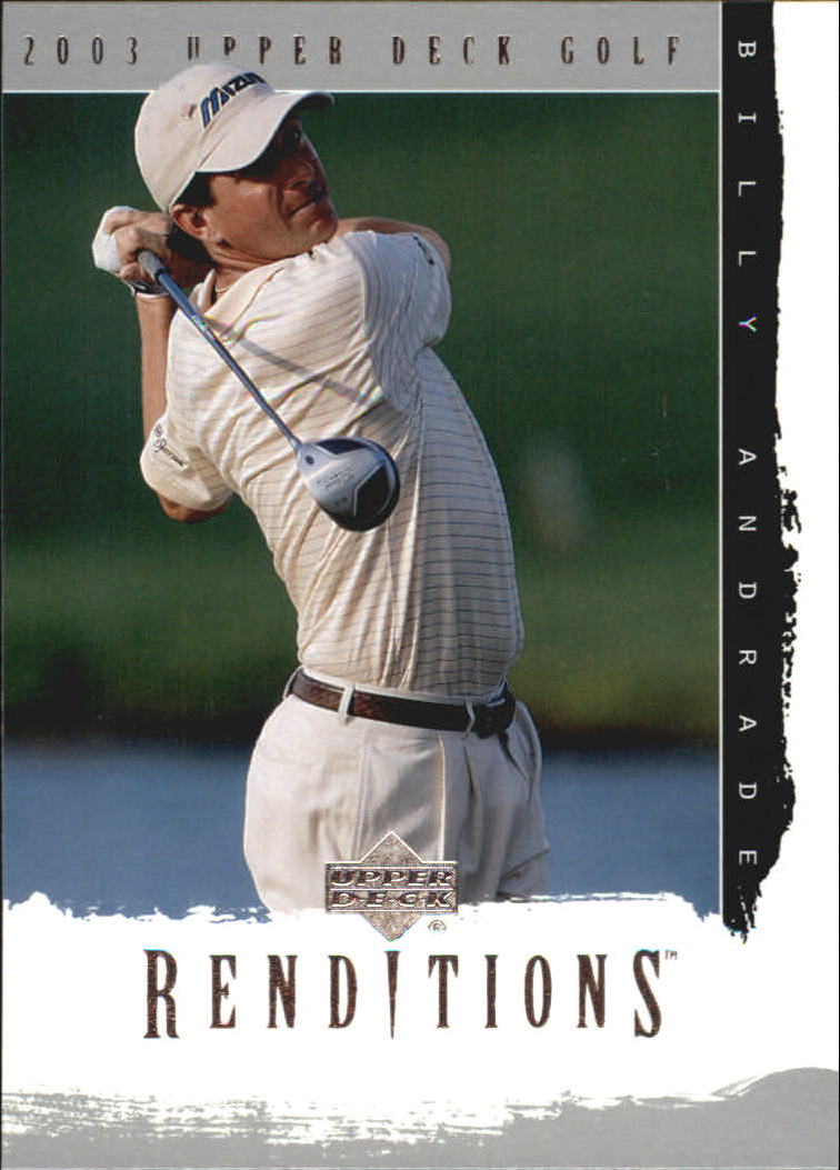 2003 Upper Deck Renditions #30 Billy Andrade