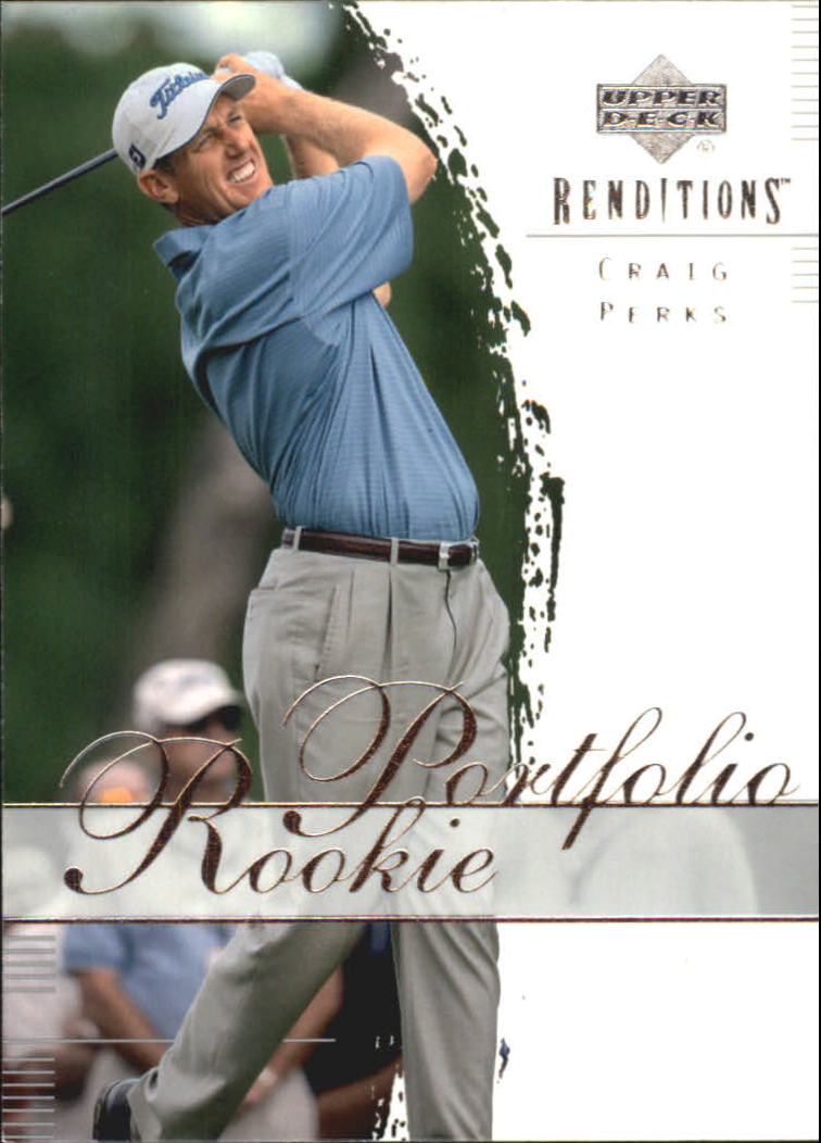 2003 Upper Deck Renditions #31 Craig Perks RP RC