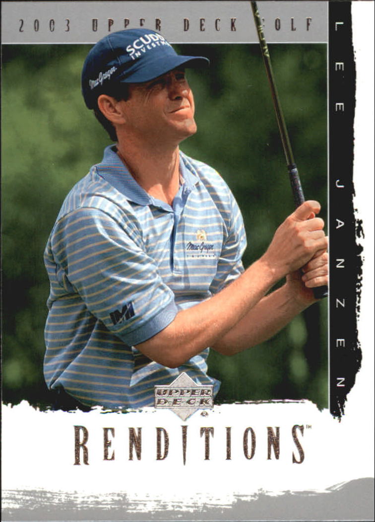 2003 Upper Deck Renditions #36 Lee Janzen