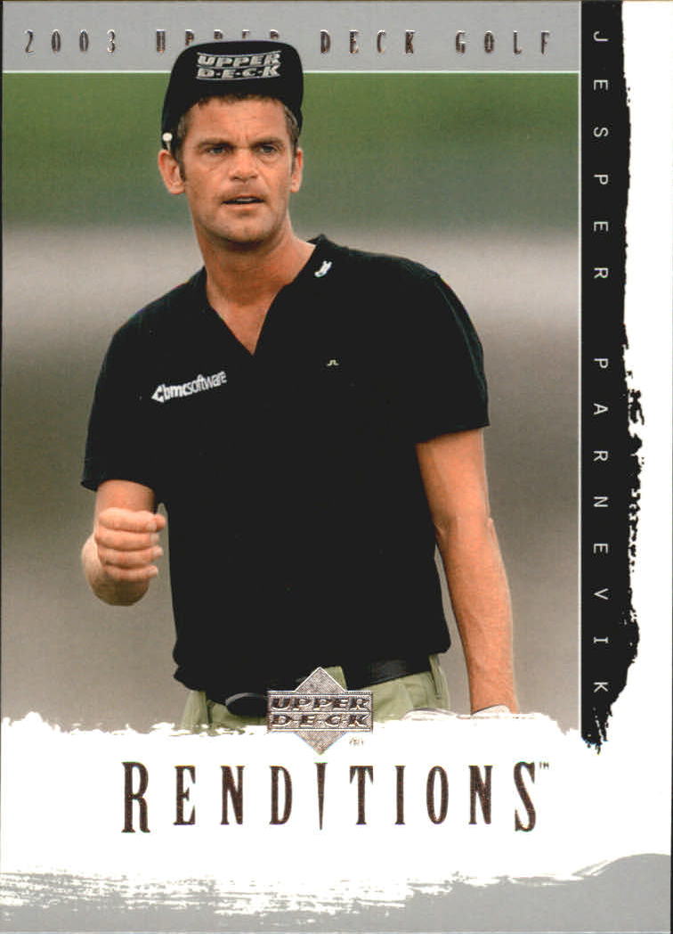 2003 Upper Deck Renditions #37 Jesper Parnevik