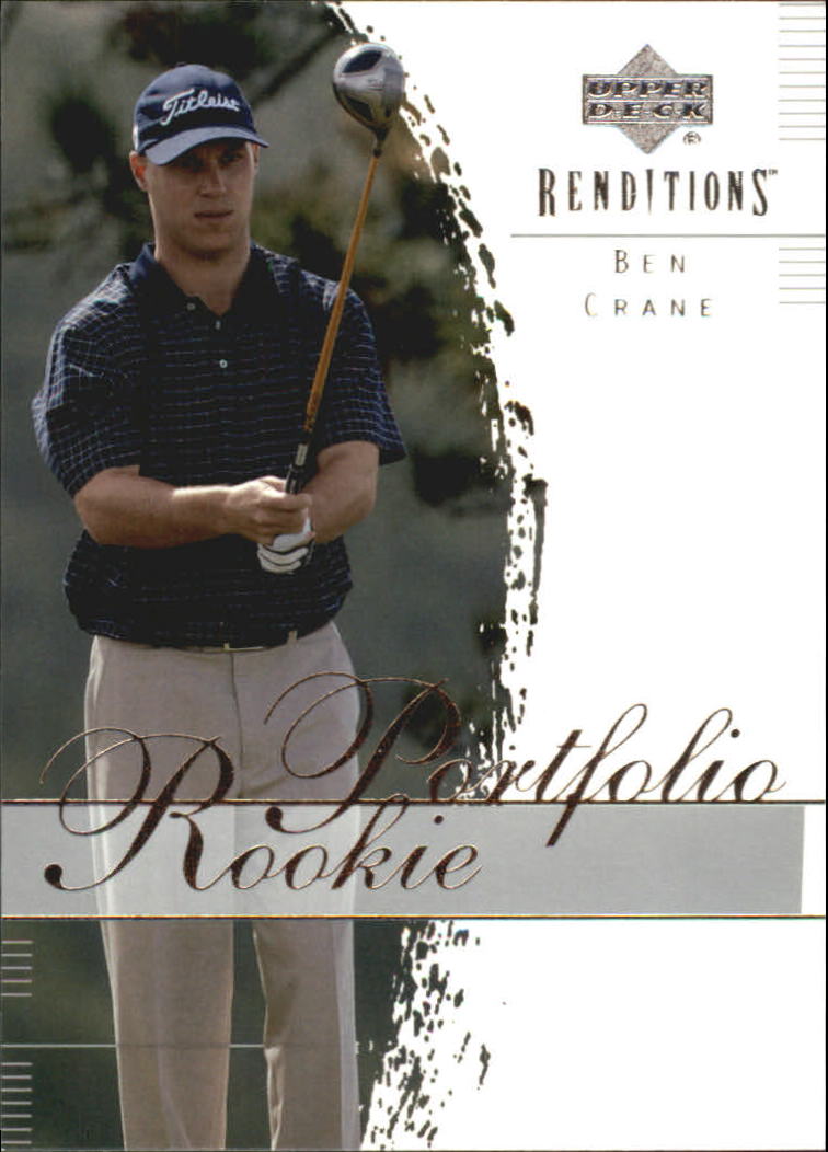 2003 Upper Deck Renditions #39 Ben Crane RP RC