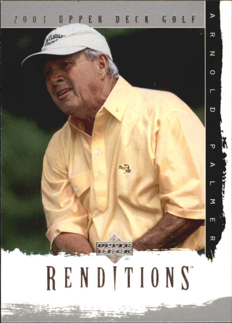 2003 Upper Deck Renditions #47 Arnold Palmer