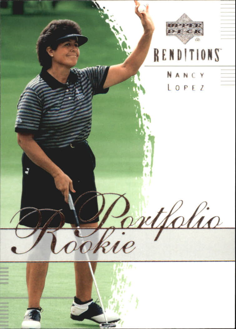 2003 Upper Deck Renditions #49 Nancy Lopez RP RC