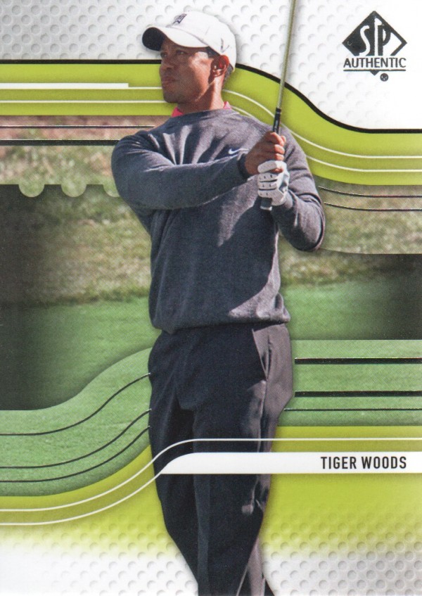 2012 SP Authentic #1 Tiger Woods