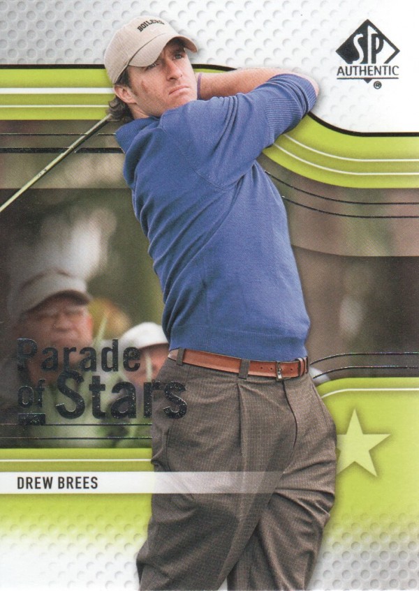 2012 SP Authentic #71 Drew Brees PS