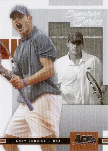 2005 Ace Authentic Signature Series #3 Andy Roddick