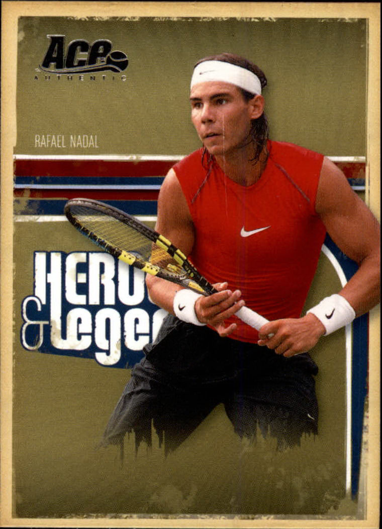 2006 Ace Authentic Heroes & Legends #65 Rafael Nadal