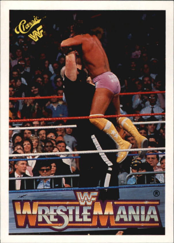 Classic Wwf History Of Wrestlemania Macho Man Randy Savage