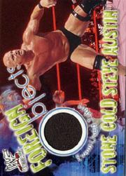 2001 Fleer WWF Wrestlemania Foreign Objects #2 Stone Cold Steve Austin Shirt