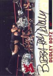 2001 Fleer WWF Wrestlemania Signature Moves Autographs #3 Bubba Ray Dudley
