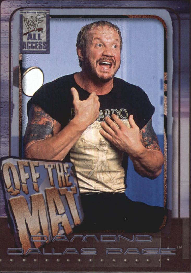 2002 Fleer WWF All Access #63 Diamond Dallas Page OTM