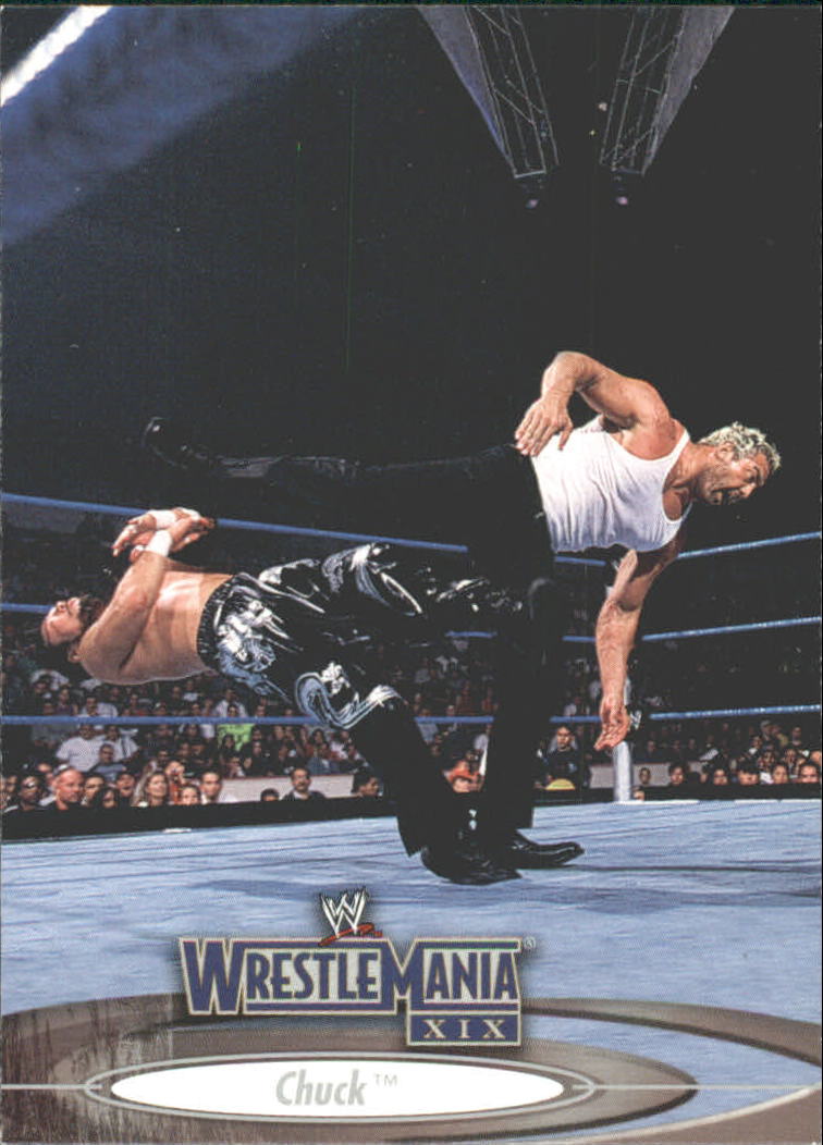 2003 Fleer WWE WrestleMania XIX #14 Chuck