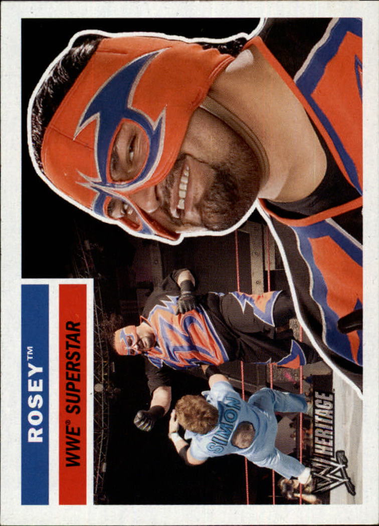 2005 Topps Heritage WWE #9 Rosey
