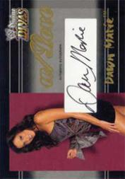 2003 Fleer WWE Divine Divas With Love Autographs #1 Dawn Marie